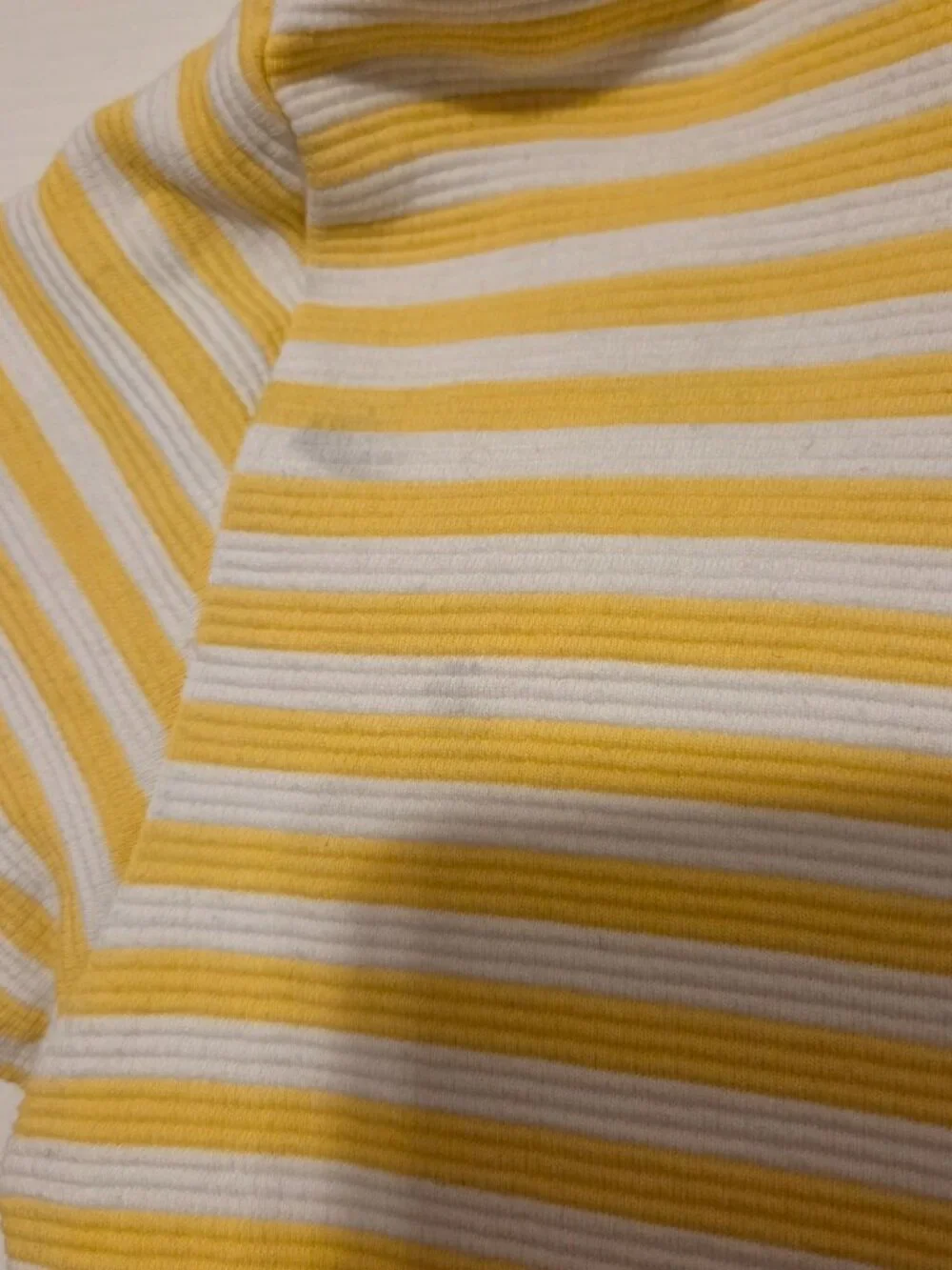 Ralph Lauren Yellow Striped Polo Knit Dress — Girls Size Large